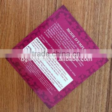 full colors printing promotion logo paper card