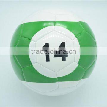 Cute number size 5 pvc foam football