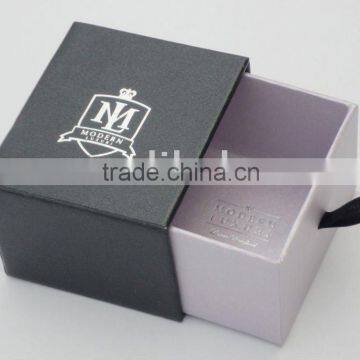 drawer style fixed paperboard gift box