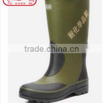 Cheap Work Rubber Boots Chemical Resistance