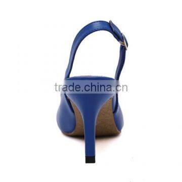 2016 Beautiful Blue Pointed Toe Sandals for Hot-selling PL1700