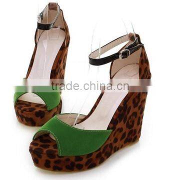 2016 factory wholesale high quality sexy wedge sandal CP6540