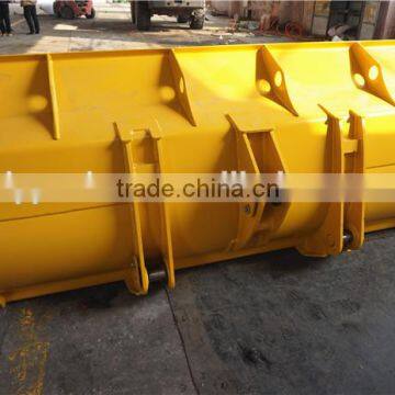 Customized WA380-6 Wheel Loader Standard/Rock/Bigger/Strengthened bucket,3.3M3 Wearable Bucket for sale