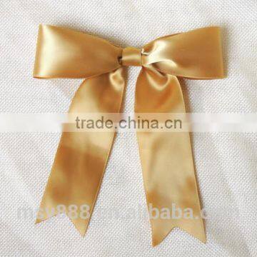 Widespread Use Various Size White Dot Printed Xmas Bowknot Wholesale Pull Bows Boutique Bows