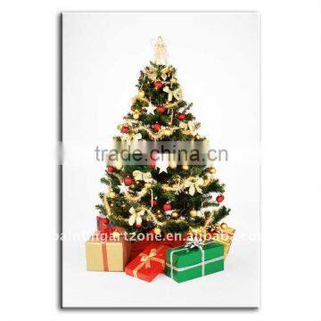 Christmas decoration of canvas posters