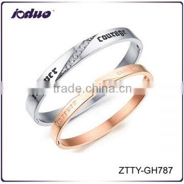 New Arrivals Titanium Steel Couple Simple Bracelet