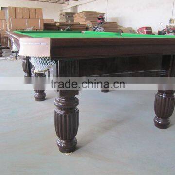 2015 the best selling Solid Wood high quality billiard pool snooker games table