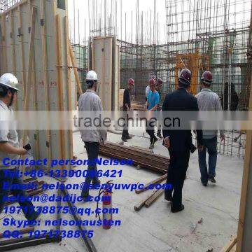 Anti-Slip WBP Shuttering Plywood Brown Film Faced Plywood for Concrete Formwork