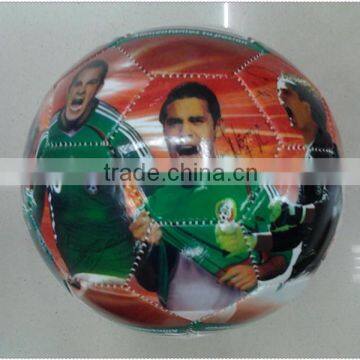 machine stitch official size and weight soccer ball/football