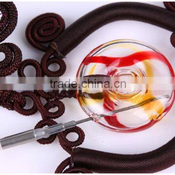 Empty Glass Air Freshener Hanging Car Perfume Diffuser Bottle photo-5