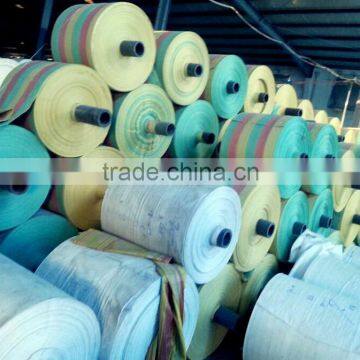 Pp Woven Sack Roll,Tubular Fabric In Roll For Making Bags