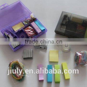 stapler sticky note puzzle stationery set