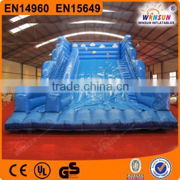 CE commercial inflatable water slides for sale with CE,UL air blower