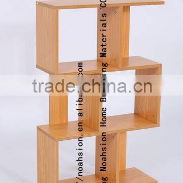 popular style and big white cd storage bookcase
