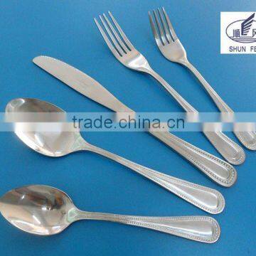 fashionable stainless steel flatware