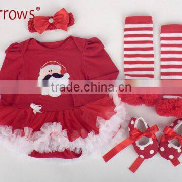 High Quality Cute Girl Dance Christmas Costumes Flower Pattern Print Shirts photo-3