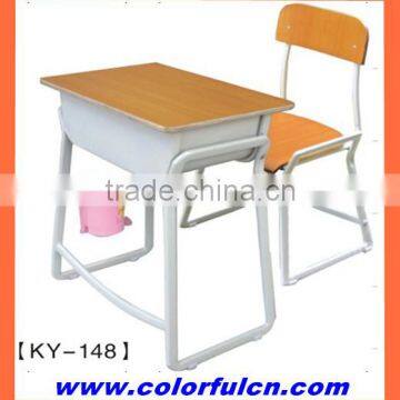 Children School Furniture KY-148 student chair and desk