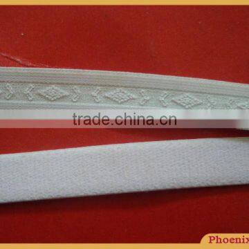 Jacquard elastic webbing for underwear