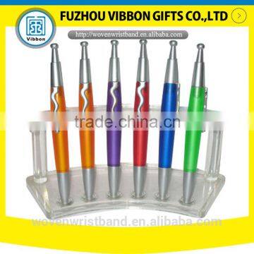 2015 Popular Cheap Plastic Ballpoint Pens for School or Office