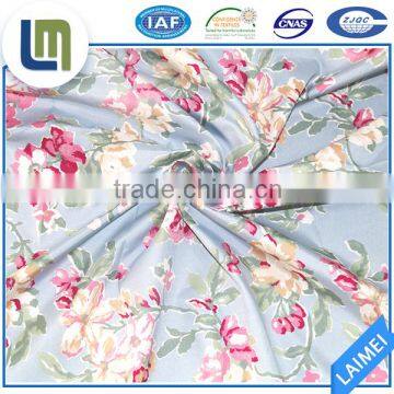 Flower printing bedding set use plain fabric