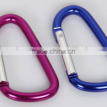 aluminum carabiner spring snap hook