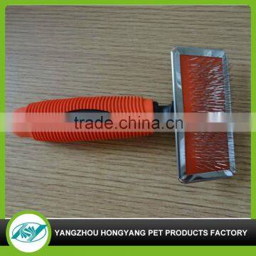Dog grooming slicker brush