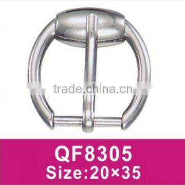 QF8305 Rectangle Zipper Buckle Silver Color Metal Of Bag Accessories