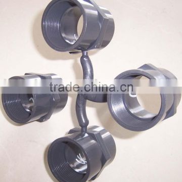 fitting mould PVC female copular 4 cavities pressure fitting mould