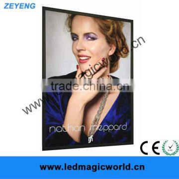 2016 Popular Snapper Click Advertising LED Backlit Poster Frame