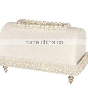 PEARL DECORATIVE TISSUE BOX