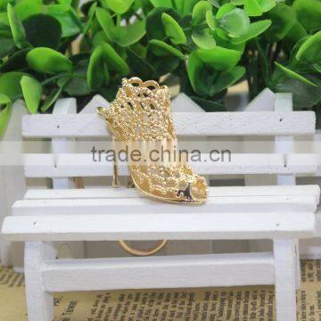 Fashion Custom Metal Keychian Gold Crystal Fancy Keychain Metal Keychain Crystal Keychain Women