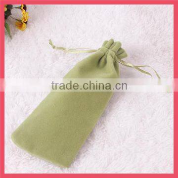 wholesale factory price creative handmade long wine organza bag