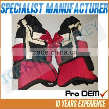 Good Protection Full PE Insert Hockey Gloves/professional Custom Ice Hockey Gloves