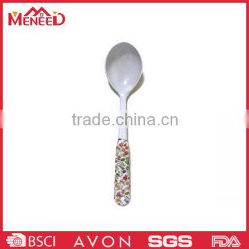 Good quality safety melamine material plastic spoon