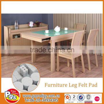 self adhesive felt pads chair leg floor protector