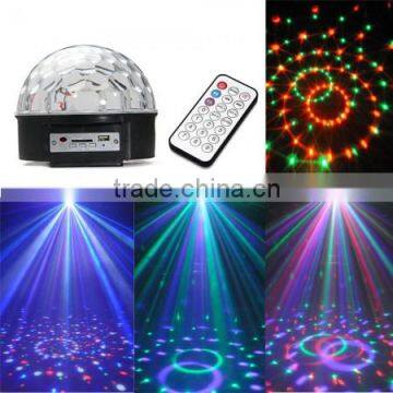 CroLED Disco DJ Effect Disco Ball Magic DM512 RGB LED Light Projector Party Mp3
