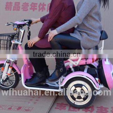 Hot Selling Electric Tricycle Three Wheel Two Seat