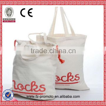 Arrival recyclable cotton canvas tote bag with 11years alibaba express