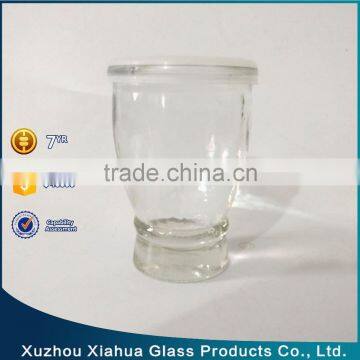 4 oz Elegant Design Glass Candle Jar With Lid photo-5