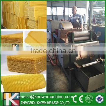 Semi-automatic Beeswax foundation embossing machine /wax printer machine