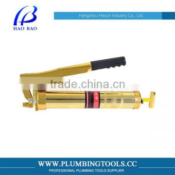 HAOBAO Heavy Duty 800CC Golden Plated Grease Gun HX-1001