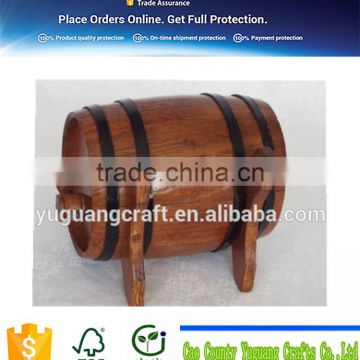 wooden wine barrel hot sale wood barrel storage