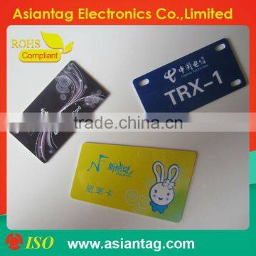 Printable 13.56mhz rfid contactless smart card