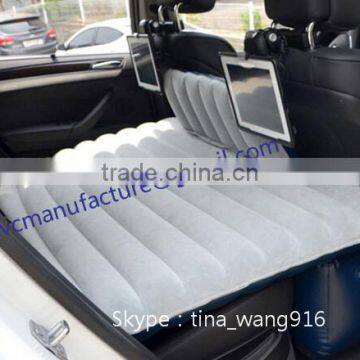 Hot sale inflatable car air mattress high quality PVC relax inflatable air mattress