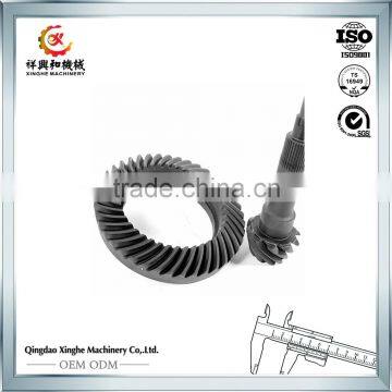 CNC Machining Center Bevel Gear Spur Gear Spline Shaft With Nitriding Finish photo-4