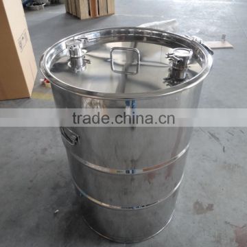 55 GALLON stainless steel honey drum / 200L Stainless Drum