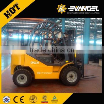 YTO CPQD30 Gasoline Forklift 3T LPG for sale including tanks