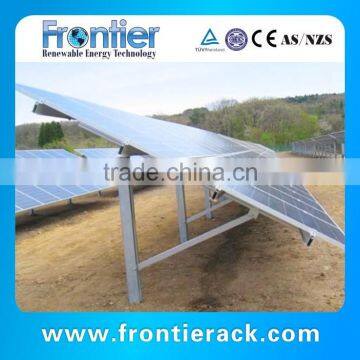 Durable Extruded Aluminum 10 kw Home Solar Panel Mounting System photo-4