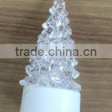 2017 Mini chrismas flashing tree decoration