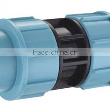 Drip Irrigation PP Compression Fittings Coupling For PE Pipe